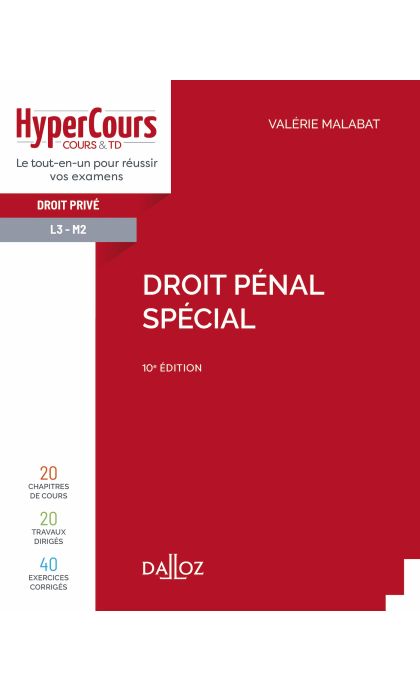 Droit pénal spécial