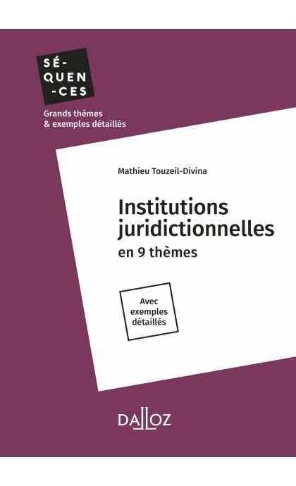 Institutions juridictionnelles