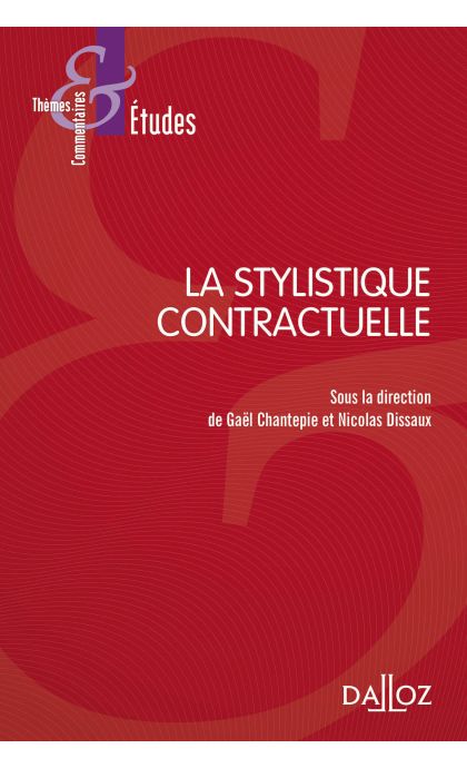 La stylistique contractuelle