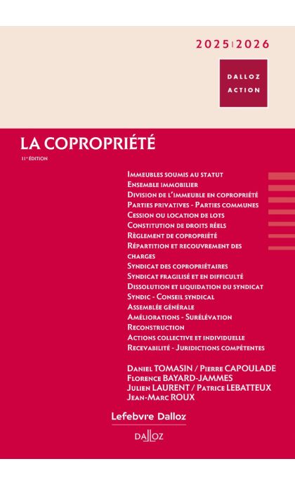 Copropriété 2025/2026