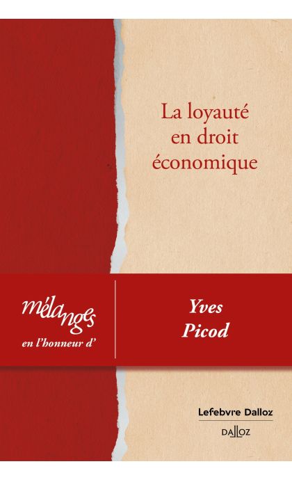 Mélanges en l'honneur d'Yves Picod