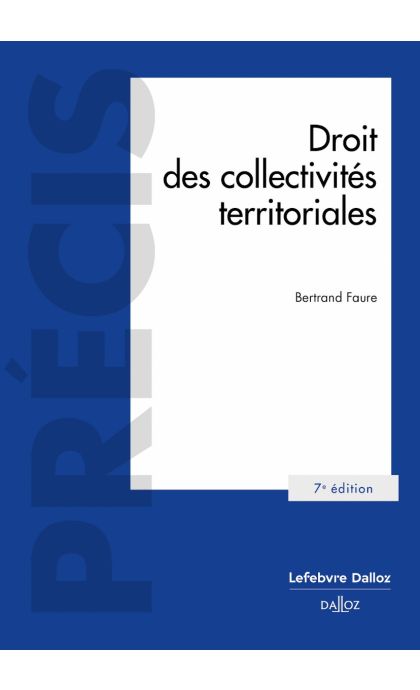 Droit des collectivités territoriales