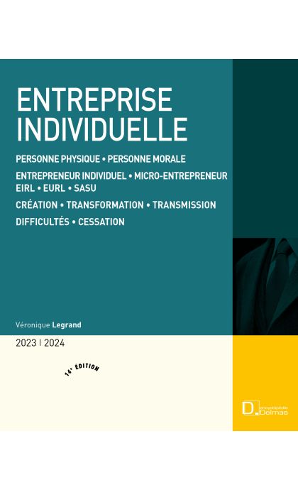 Entreprise individuelle 2023/2024