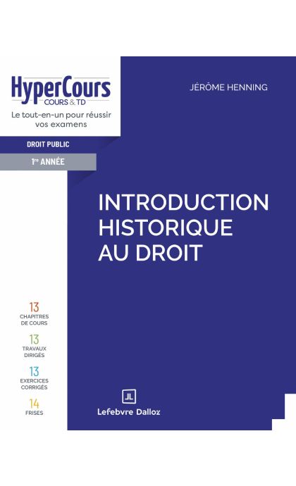 Introduction historique au droit