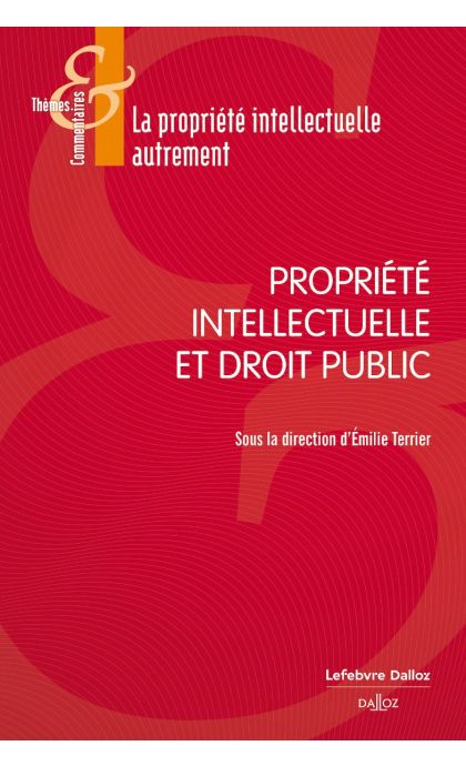 Propriété intellectuelle et Droit public