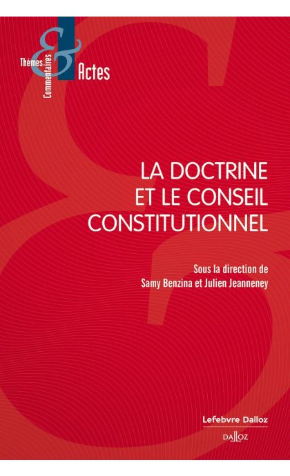 La doctrine et le Conseil constitutionnel
