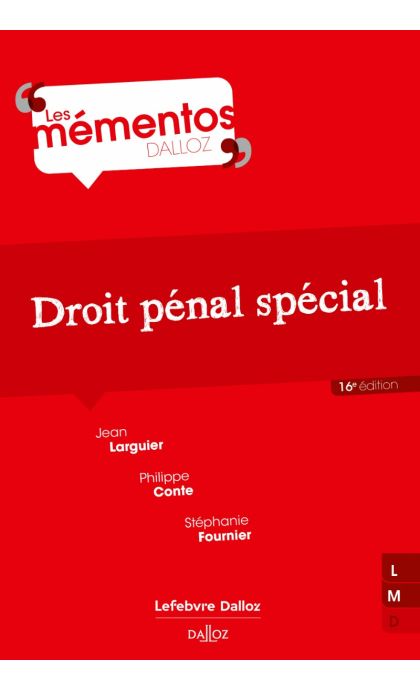 Droit pénal spécial