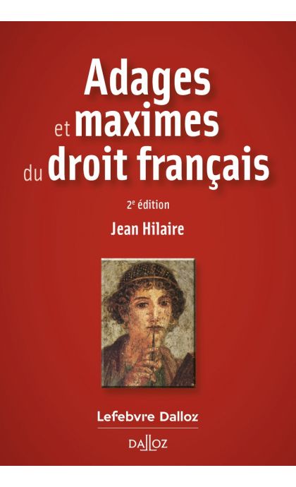Adages et maximes du droit français