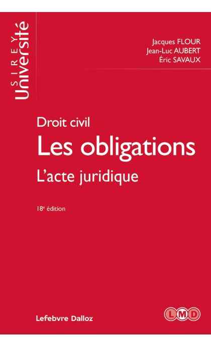 Droit civil. Les obligations