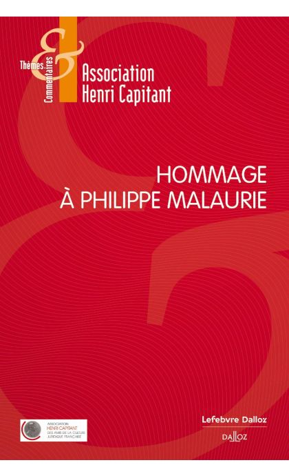 Hommage à Philippe Malaurie
