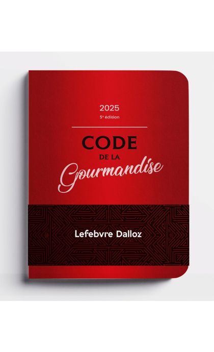 Code de la gourmandise 2025