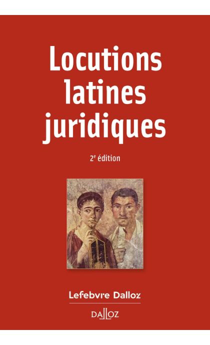 Locutions latines juridiques