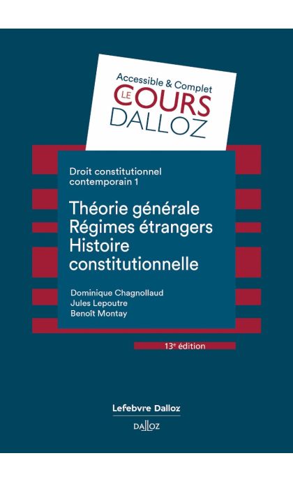 Droit constitutionnel contemporain 1