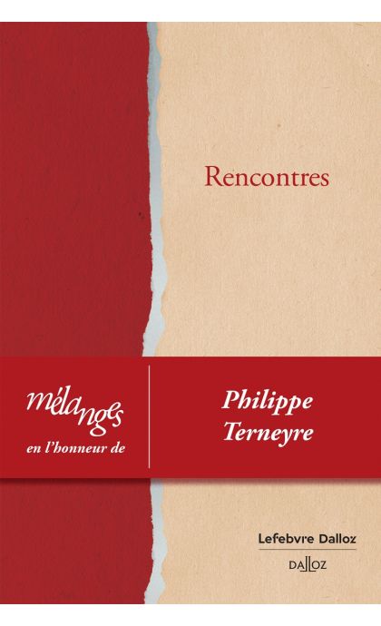 Mélanges en l'honneur de Philippe Terneyre