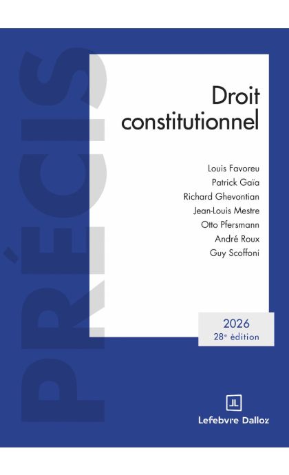 Droit constitutionnel 2026