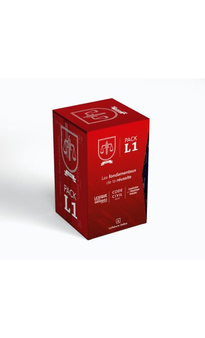 Pack L1 2026 : Code civil + Lexique des termes juridiques + Constitution de la République Française