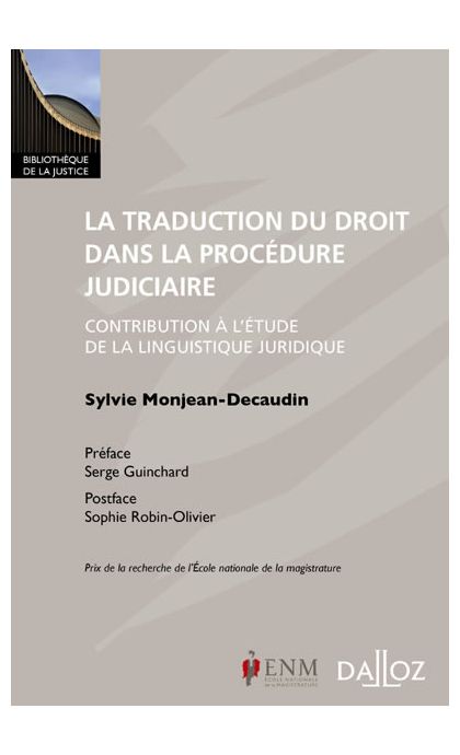 La traduction du droit dans la procédure judiciaire