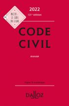 Code civil 2022, annoté