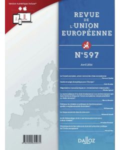 Revue de l'union européenne