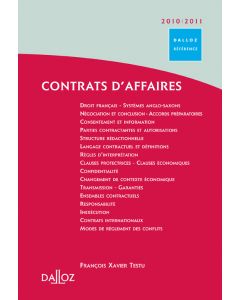 Contrats d'affaires 2010/2011