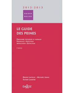 Le guide des peines 2012/2013