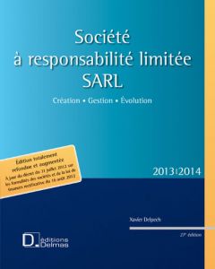 Société à responsabilité limitée SARL 2013/2014