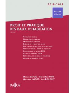 Droit et pratique des baux d'habitation 2018/19