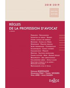 Règles de la profession d'avocat 2018/2019