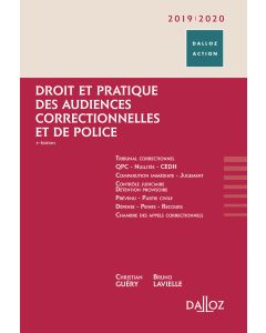 Droit et pratique des audiences correctionnelles et de police 2019/20