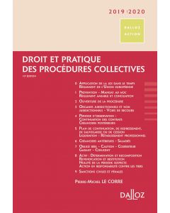 Droit et pratique des procédures collectives 2019/2020
