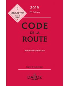 Code de la route 2019, annoté & commenté