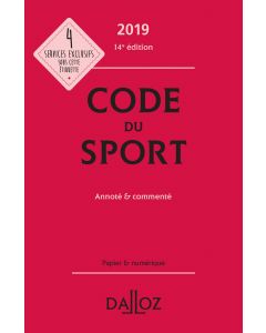 Code du sport 2019, annoté et commenté