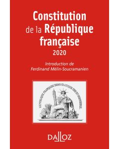 Constitution de la République française. 2020