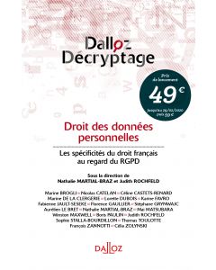 Droit des données personnelles