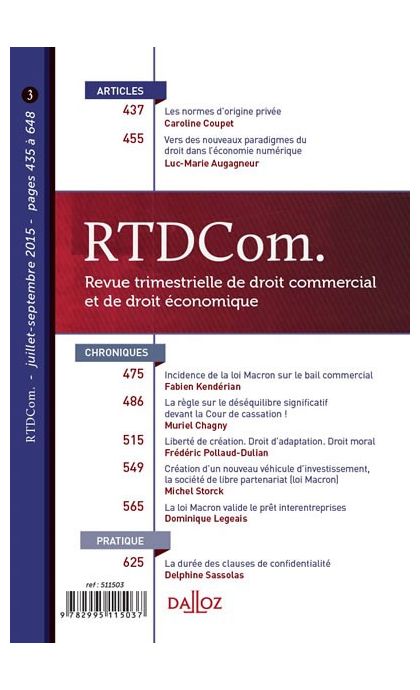 RTD Com. (-50% sur votre Revue 2021)