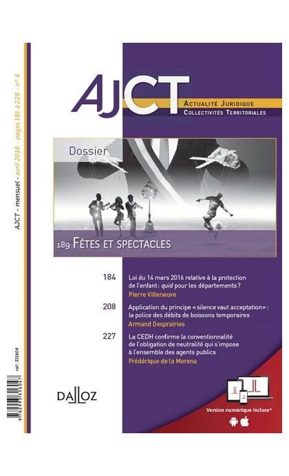 AJCT (-50% sur votre Revue 2021)