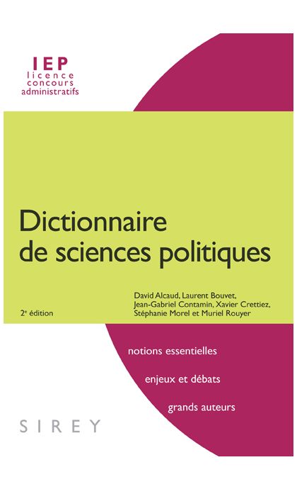 Dictionnaire de sciences politiques