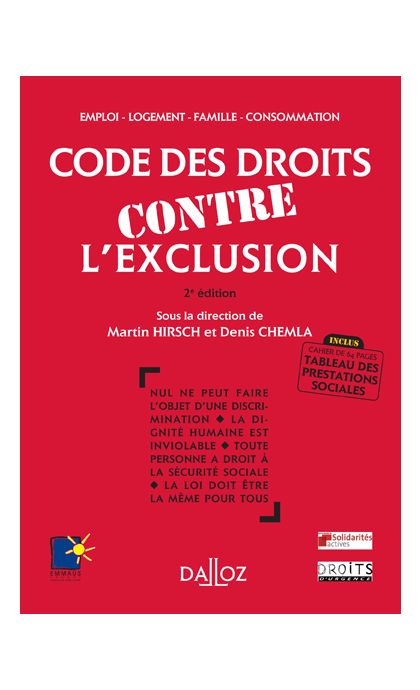 Code des droits contre l'exclusion