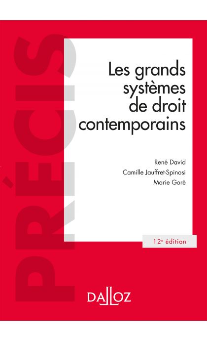 Les grands systèmes de droit contemporains