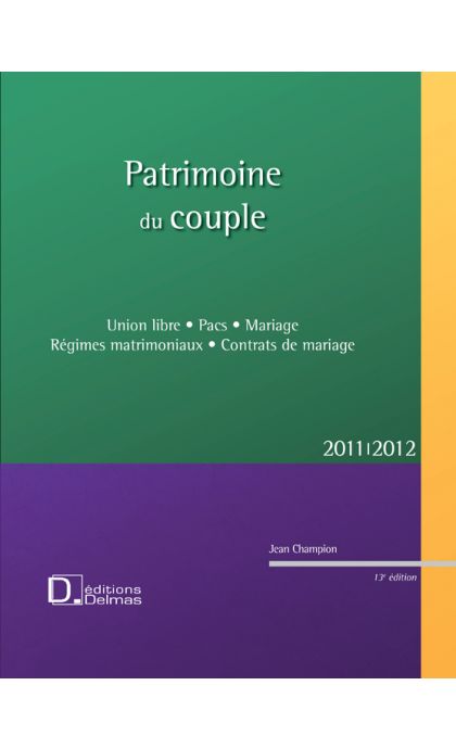 Patrimoine du couple 2011/2012