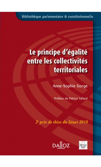 Le principe d'égalité entre les collectivités territoriales