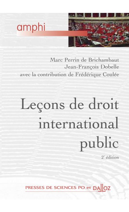 Leçons de droit international public