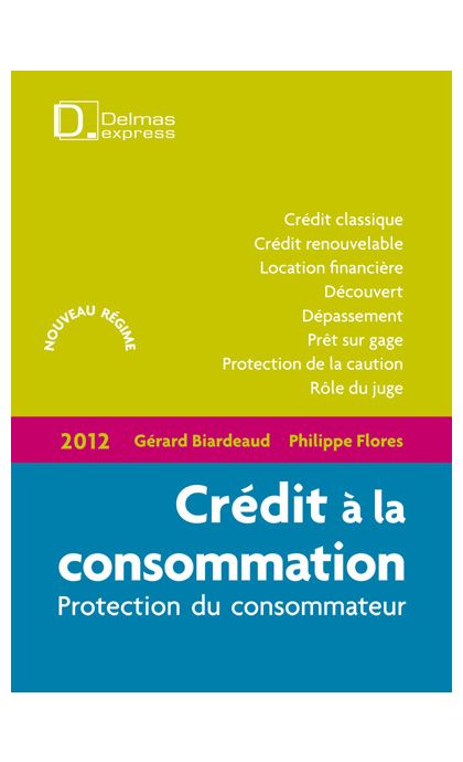Crédit à la consommation 2012
