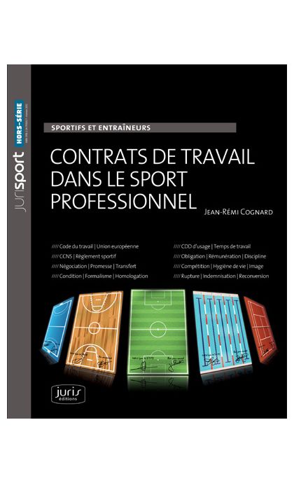 Contrats de travail dans le sport professionnel