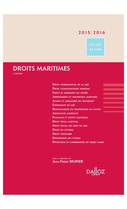 Droits maritimes 2015/2016