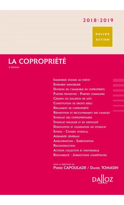 La copropriété 2018/2019