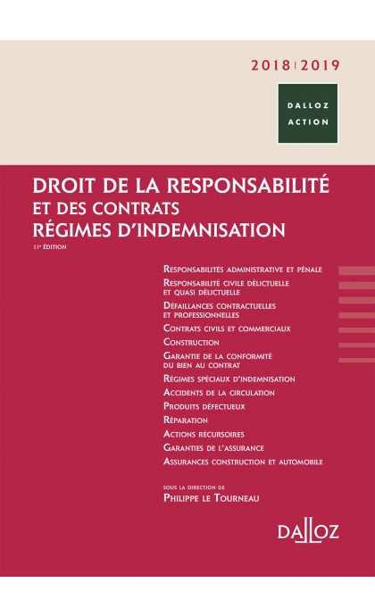 Droit de la responsabilité et des contrats 2018/2019