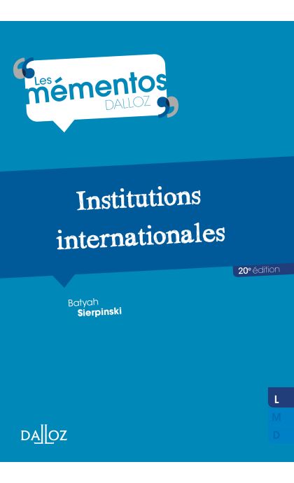 Institutions internationales