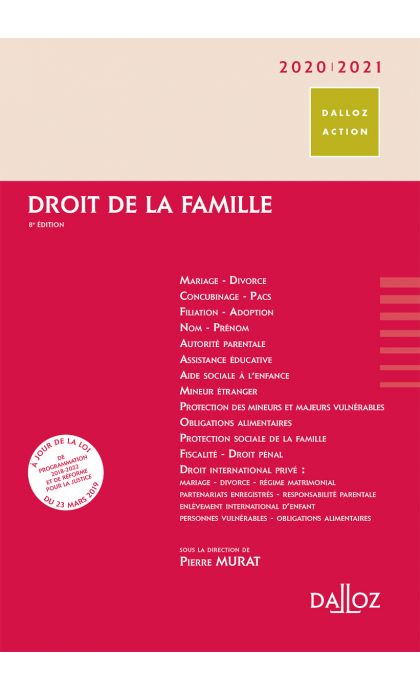 Droit de la famille 2020/2021
