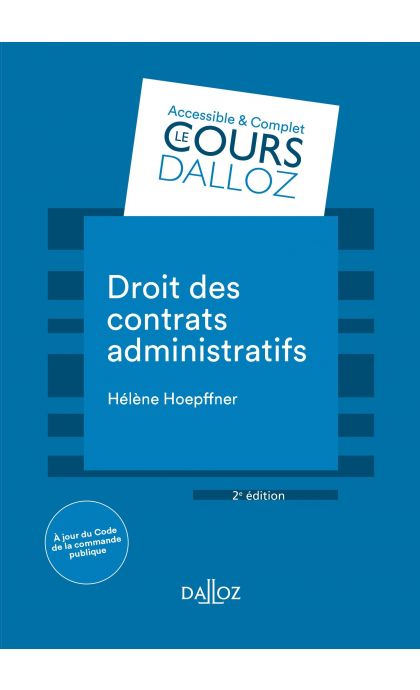 Droit des contrats administratifs